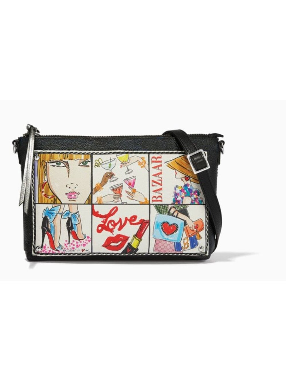 BRIGHTON Fashionista Cover Girls Pouch Style: H1622M MSRP: $295 NWT